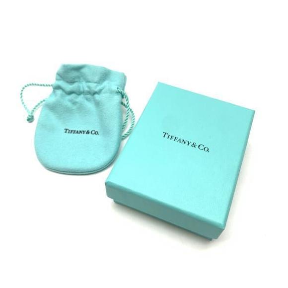 Tiffany Blue Double Heart Tag Necklace Silver - Picture 9 of 9